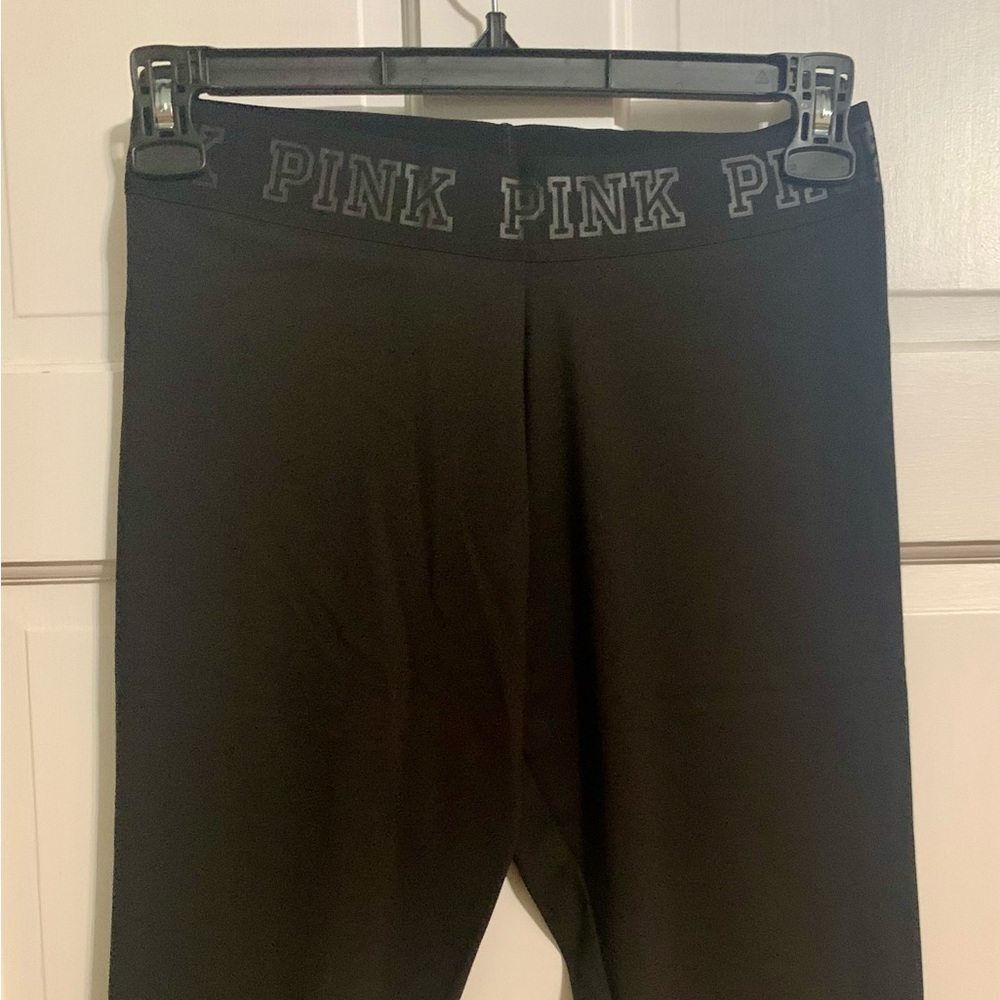 Victoria’s Secret PINK 3/4 Capri Pants, Black, Size Medium - 3 Pairs Available